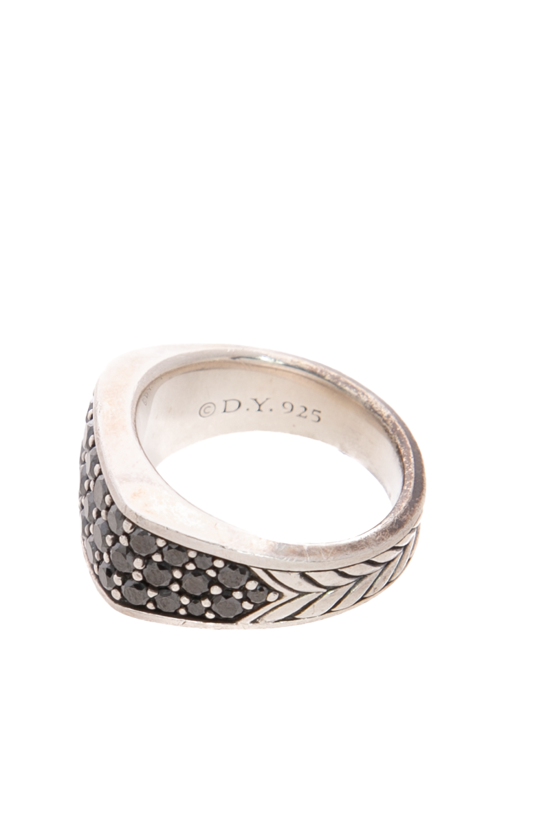 Men's Streamline Signet Ring - Size 10