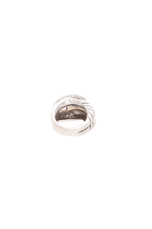 Diamond Infinity Knot Ring - Size 6