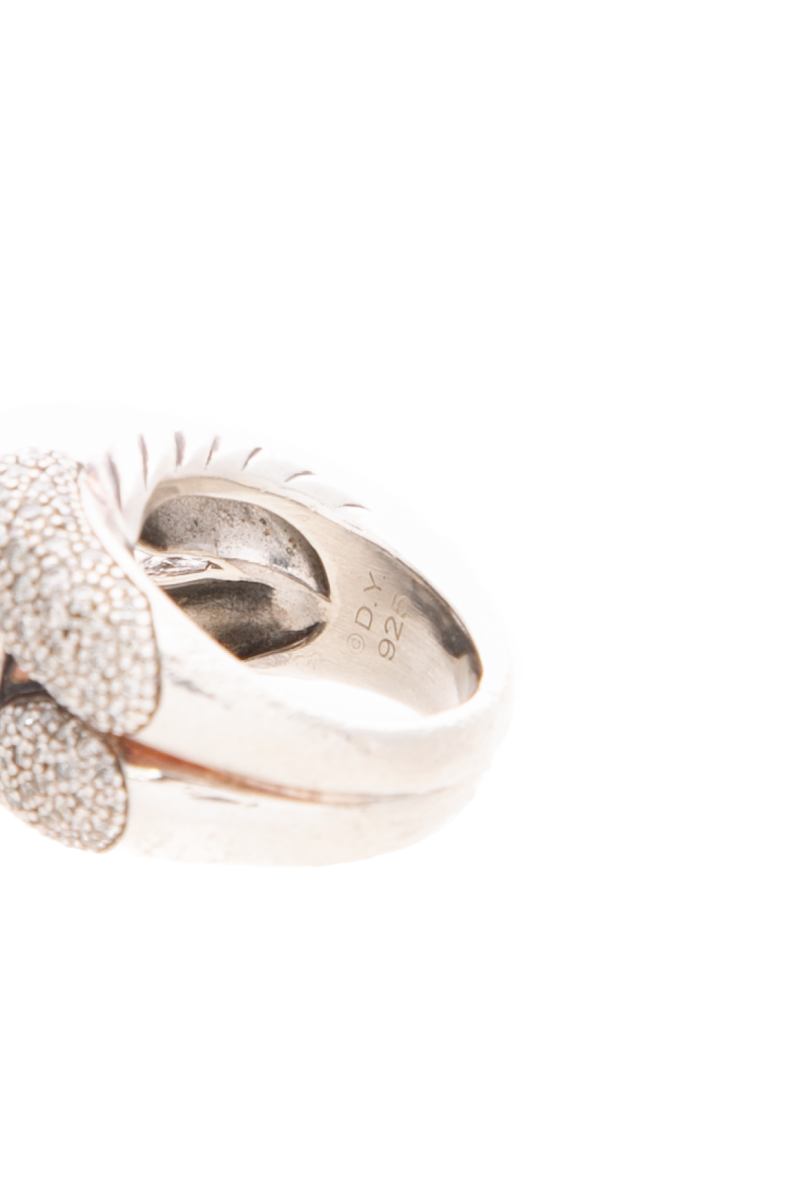 Diamond Infinity Knot Ring - Size 6