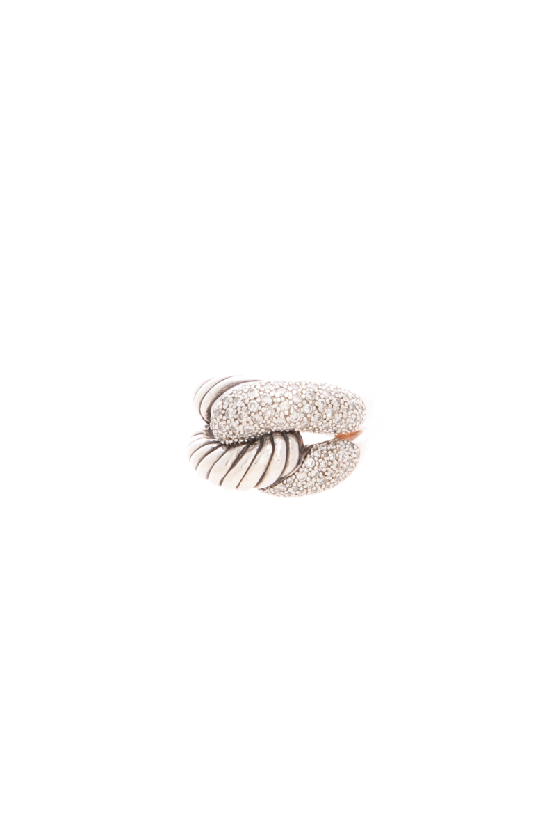 David-Yurman-Diamond-Infinity-Knot-Ring-Size-6-299270