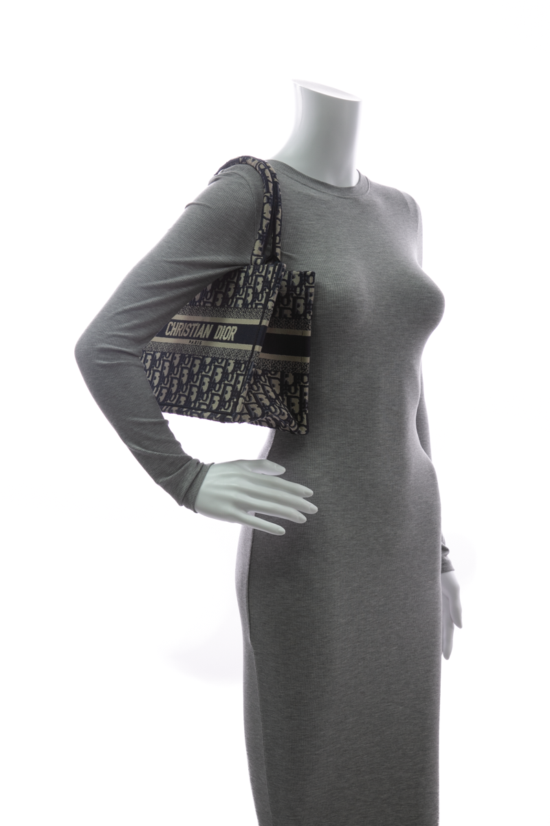 Small Dior Book Tote Bag