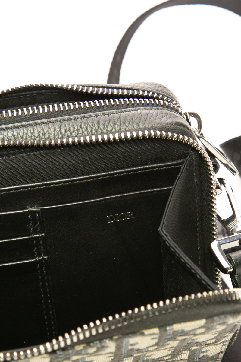 Zipped Pouch with Strap