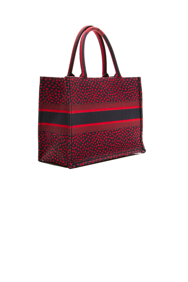 Pop Hearts Medium Book Tote Bag