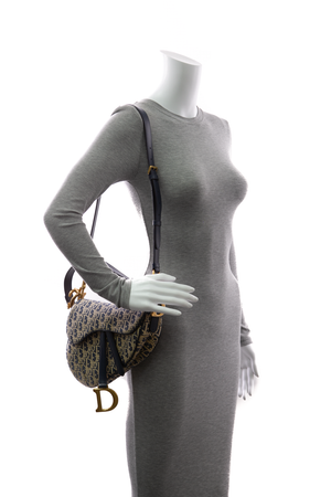 Raffia Effect Saddle Bag