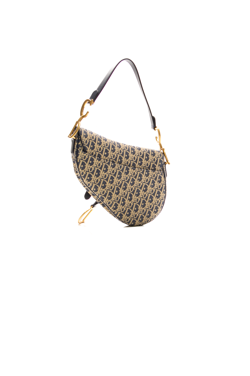 Raffia Effect Saddle Bag