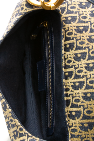 Raffia Effect Saddle Bag