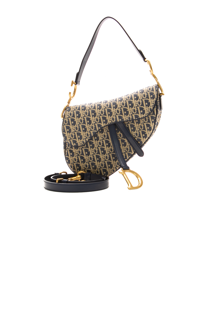 Raffia Effect Saddle Bag