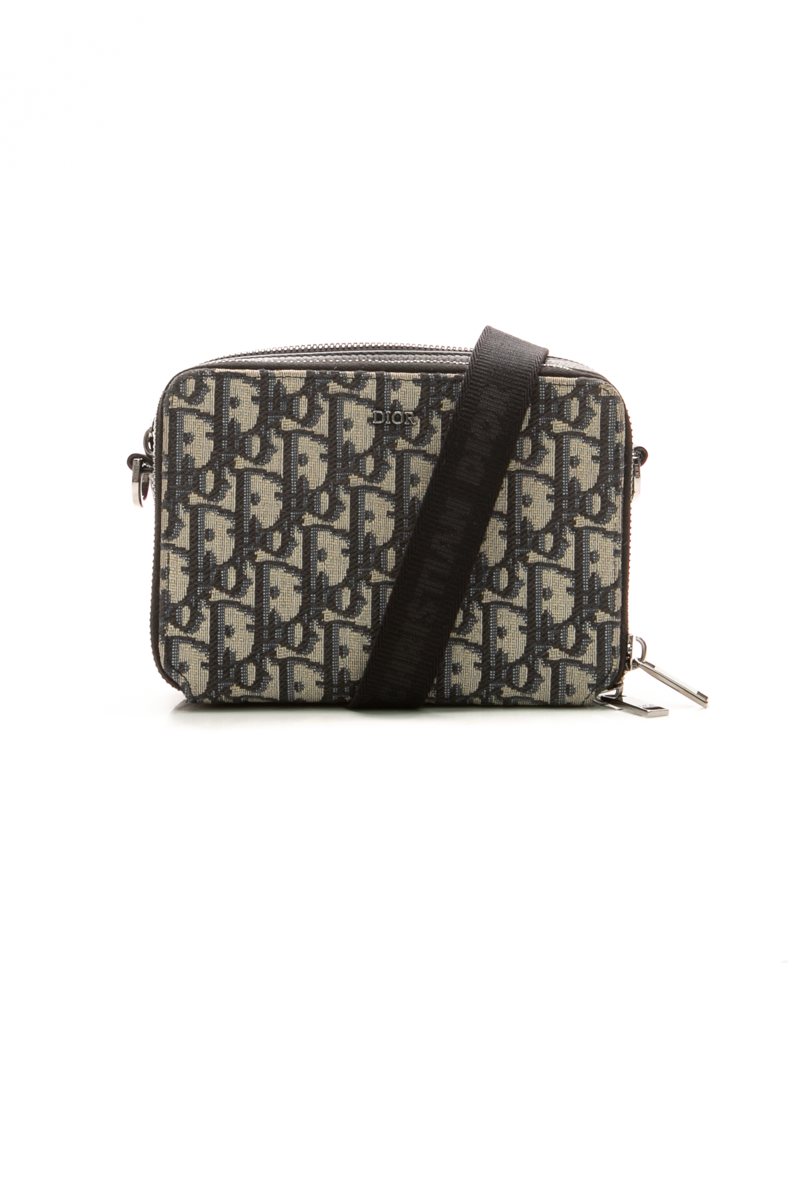 Christian-Dior-Zipped-Pouch-with-Strap-298904