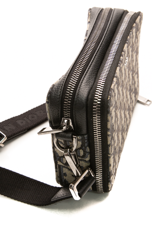 Zipped Pouch with Strap
