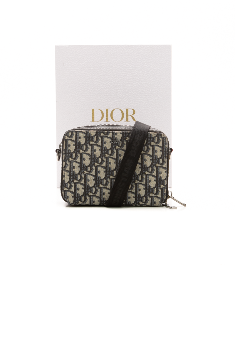Zipped Pouch with Strap