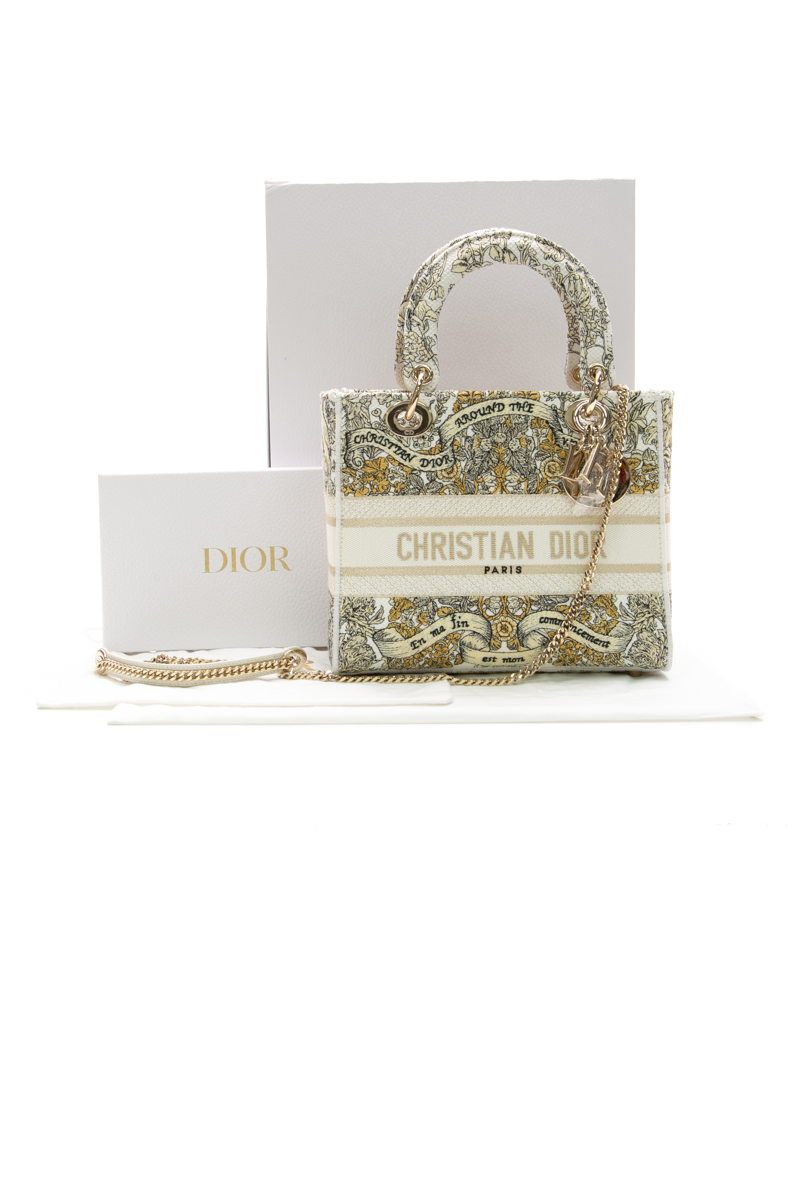 Around the World Medium Lady D-Lite Bag