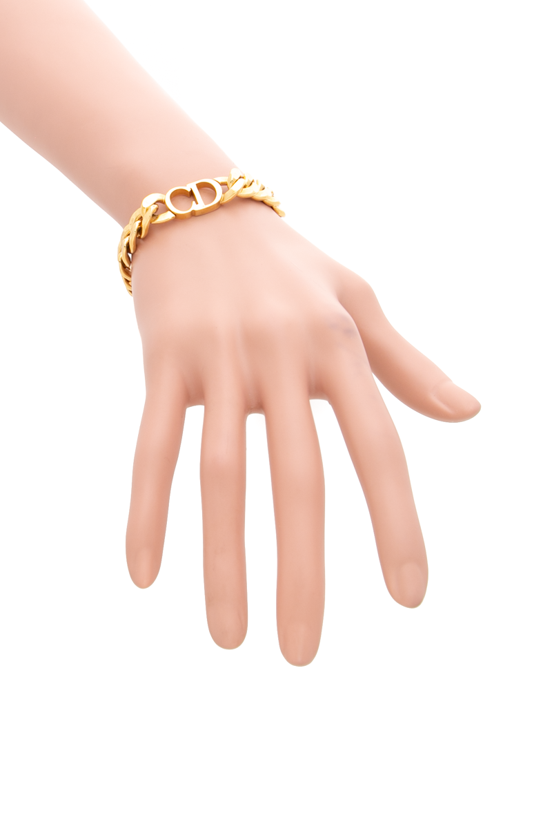 Christian-Dior-CD-Chain-Bracelet-299031