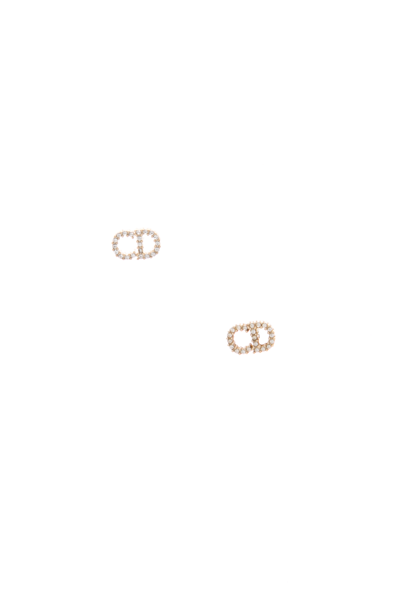 Christian-Dior-Petit-CD-Mini-Stud- Earrings-299547