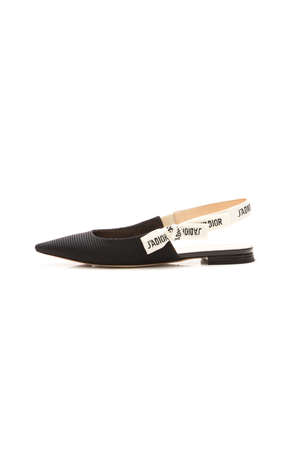 Christian-Dior-J'Adior-Slingback-Flats- Size-36.5-298914