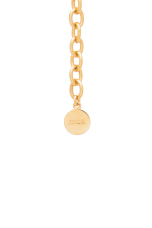 CD Chain Choker Necklace