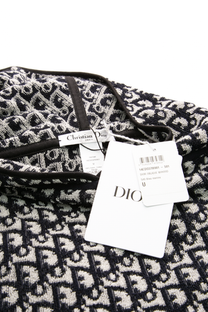 Oblique Hooded Poncho