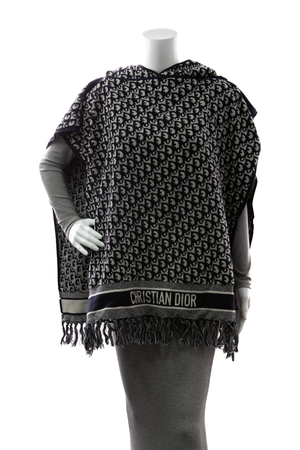 Christian-Dior-Oblique-Hooded-Poncho-298618