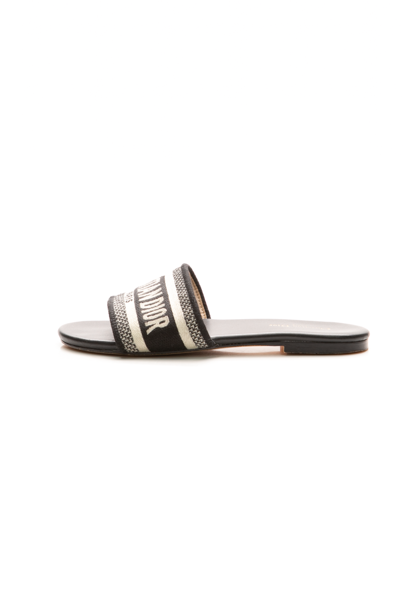 Christian-Dior-Dway-Slide-Sandals-Size- 36-297106