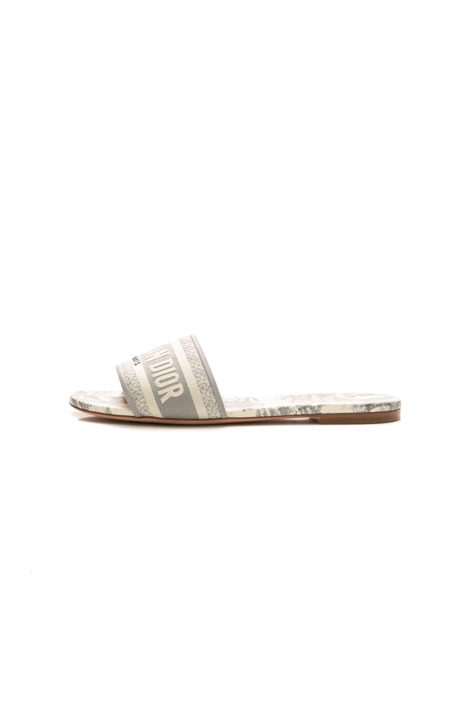 Christian Dior Dway Slide Sandals - Size 39 - Couture USA