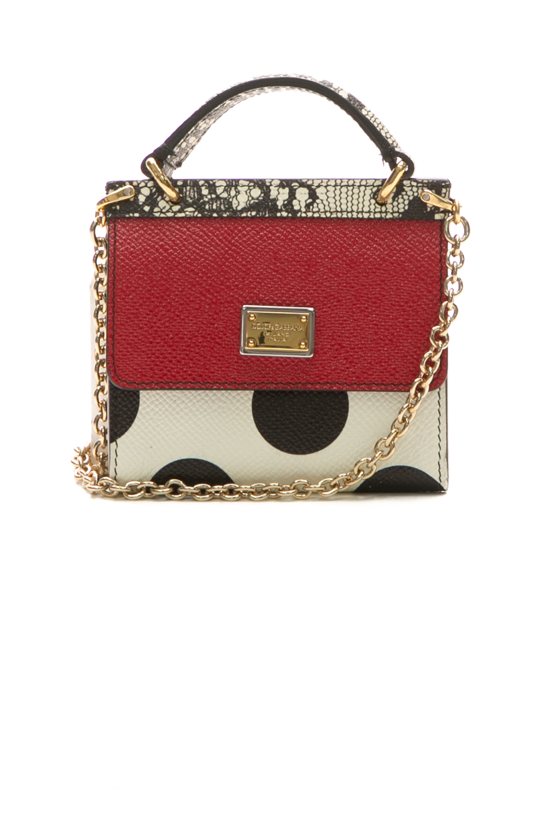 Dolce-&amp;-Gabbana-Polka-Dot-Sicily-Card- Holder-293664