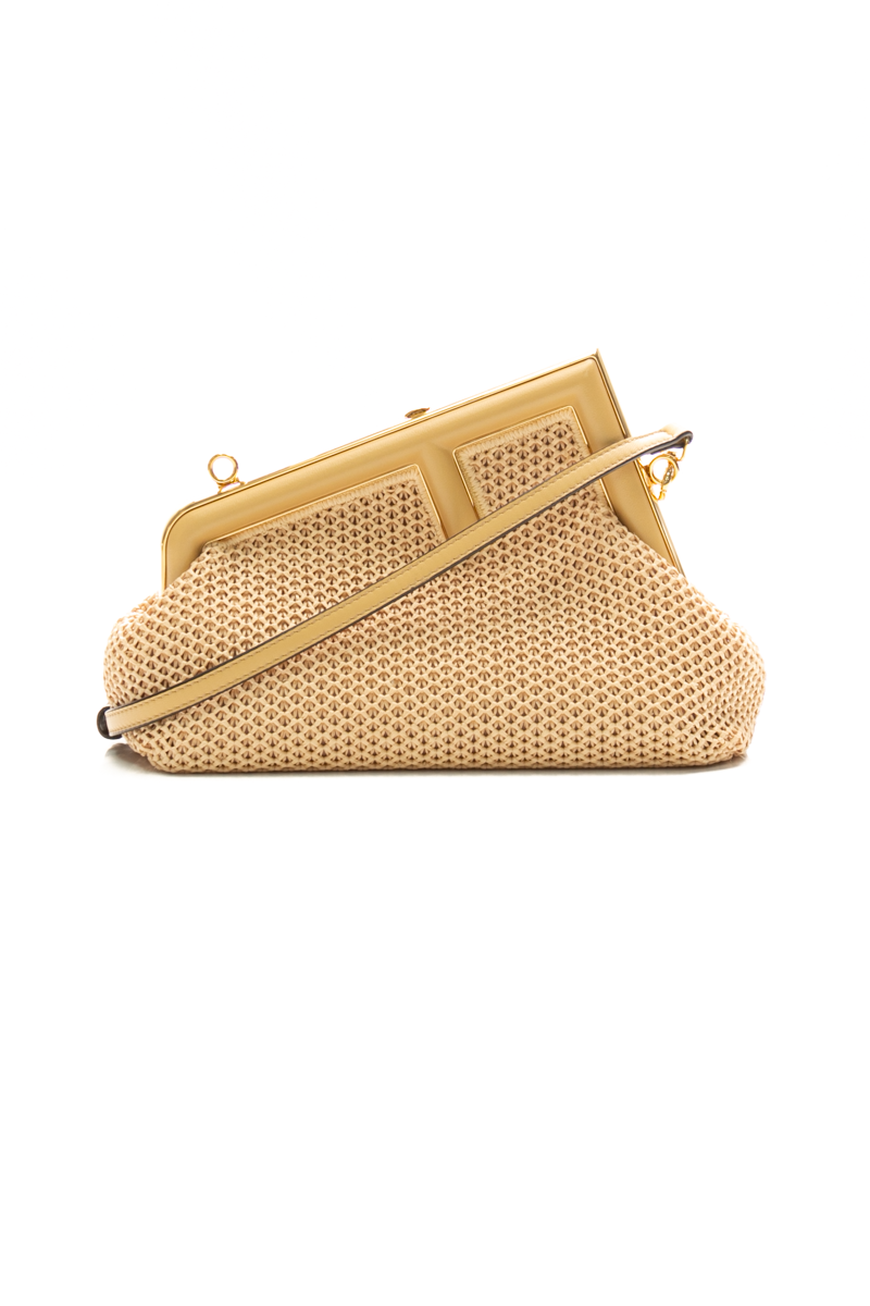 Fendi First Macramé Small Bag - Couture USA