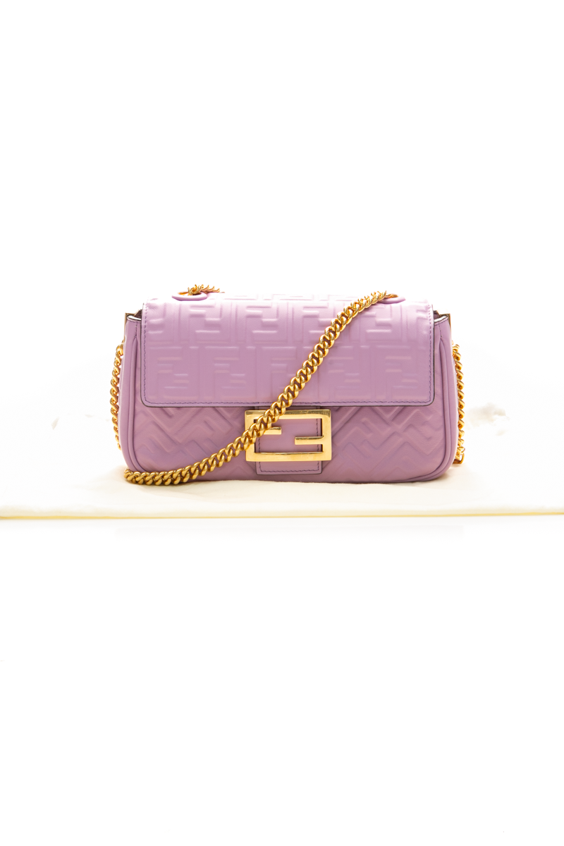Midi Baguette Chain Bag