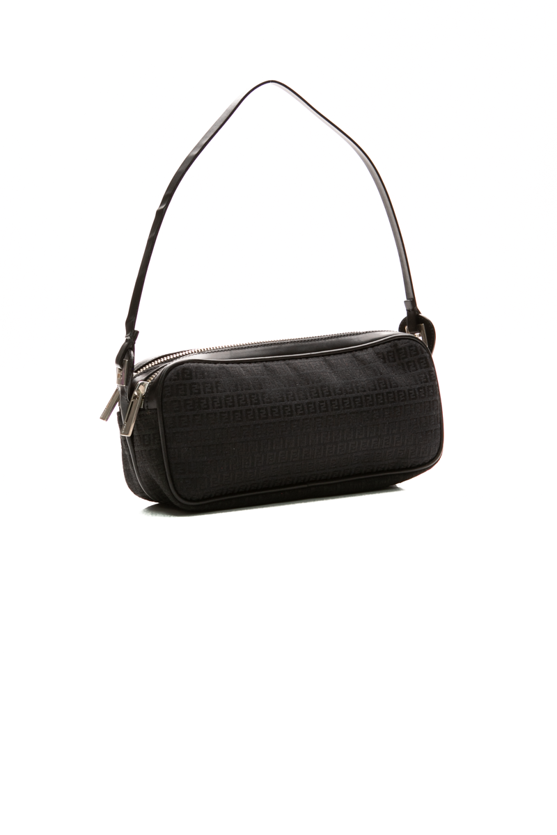 Fendi Zucca Double Zip Bag - Couture USA