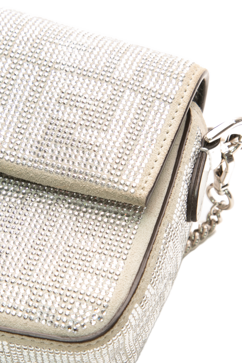 Crystal Mini Baguette Bag