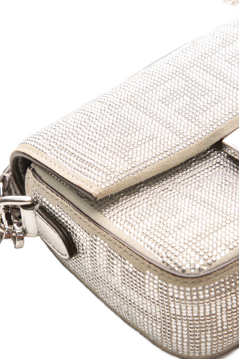 Crystal Mini Baguette Bag
