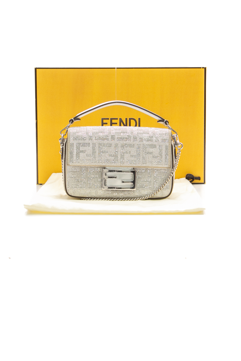 Crystal Mini Baguette Bag