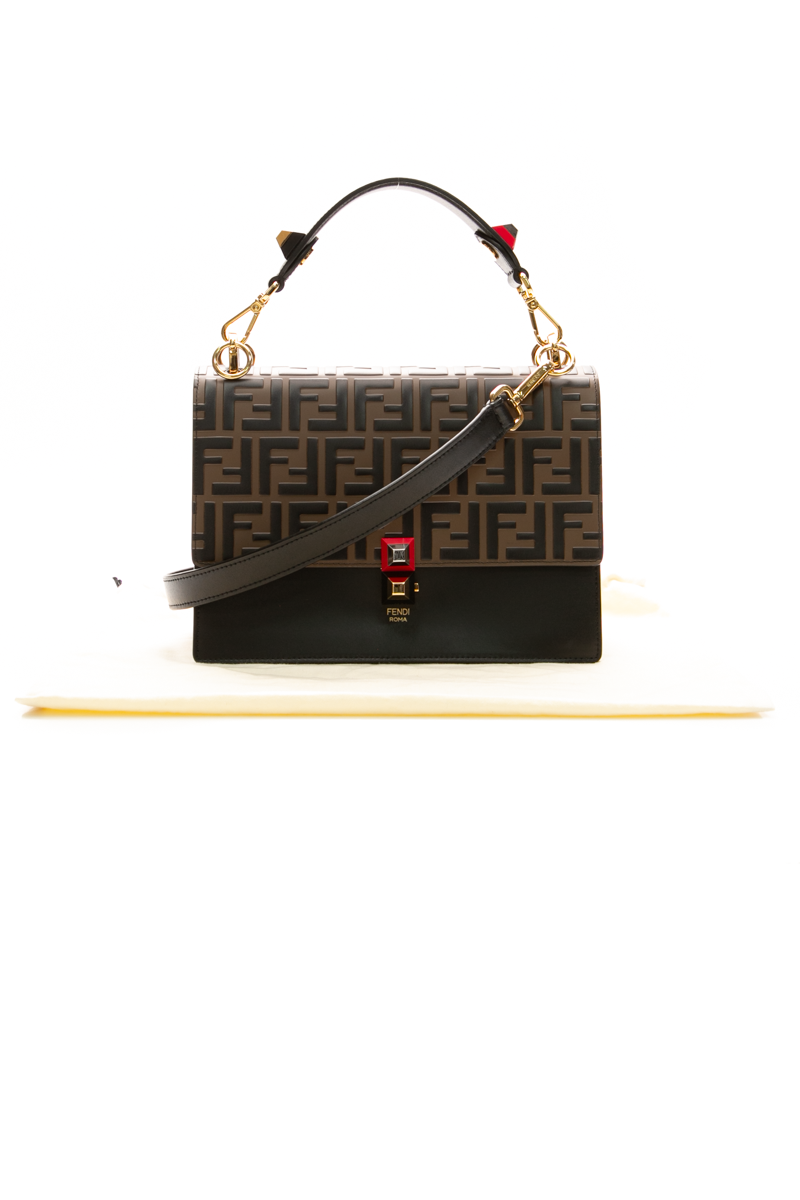 Zucca Embossed Medium Kan I Bag