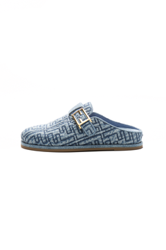 Fendi Denim Clogs - Size 37.5 - Couture USA Fendi Denim Clogs - Size 37.5 - Couture USA