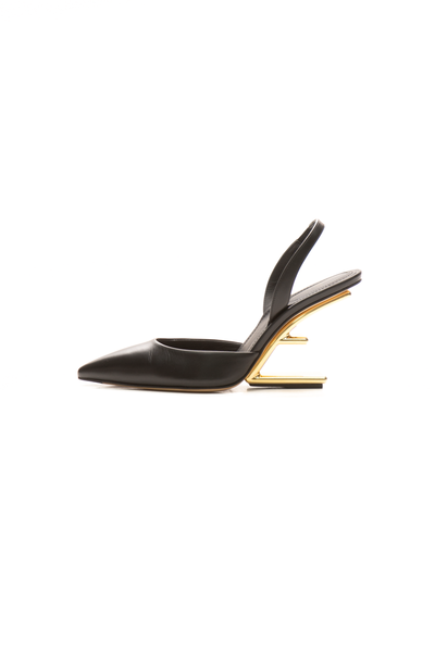 Fendi Fendi First Slingback Pumps - Size 36.5 - Couture USA