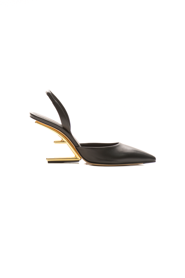 Fendi Fendi First Slingback Pumps - Size 36.5 - Couture USA