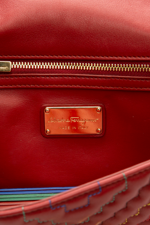 Zigzag Flap Bag