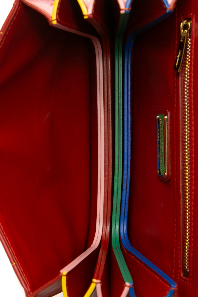 Zigzag Flap Bag