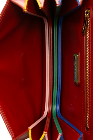 Zigzag Flap Bag