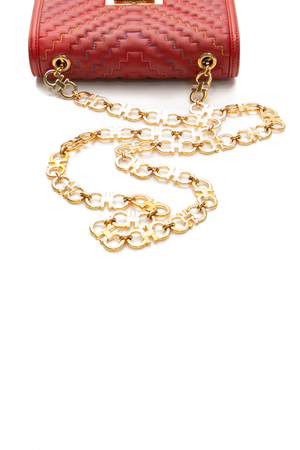 Zigzag Flap Bag