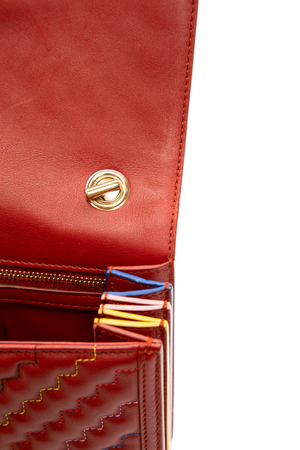 Zigzag Flap Bag