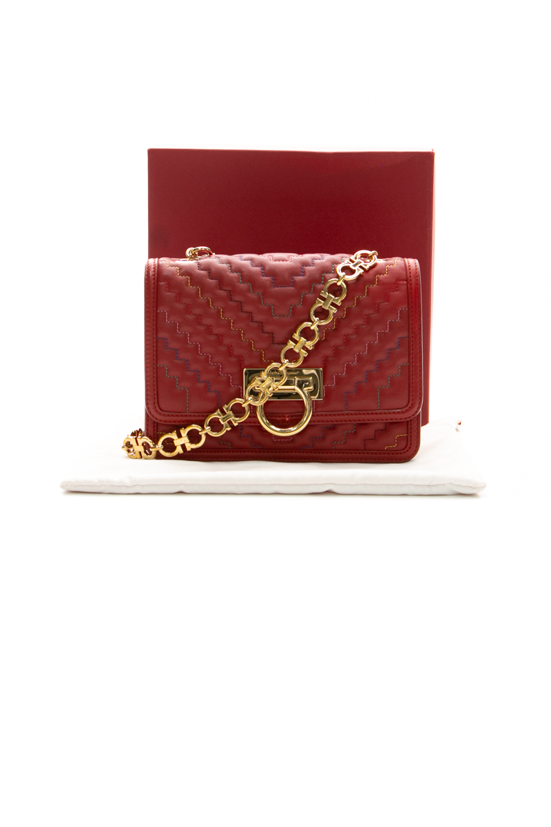 Zigzag Flap Bag