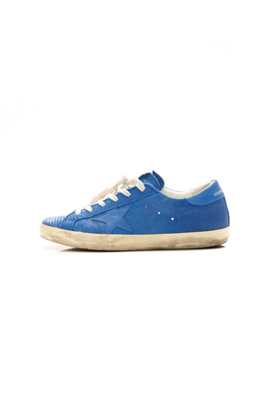 golden-goose-Lizard-Embossed-Super-Star-Sneakers-Size-40-298546