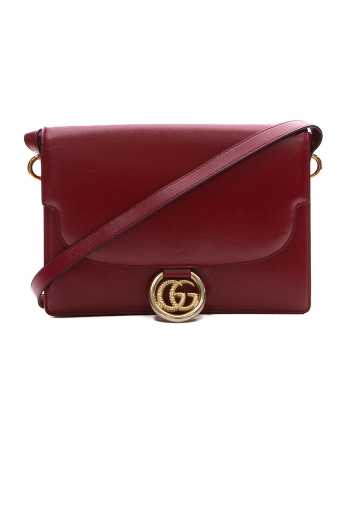 Gucci Torchon Ring Medium Flap Bag - Couture USA