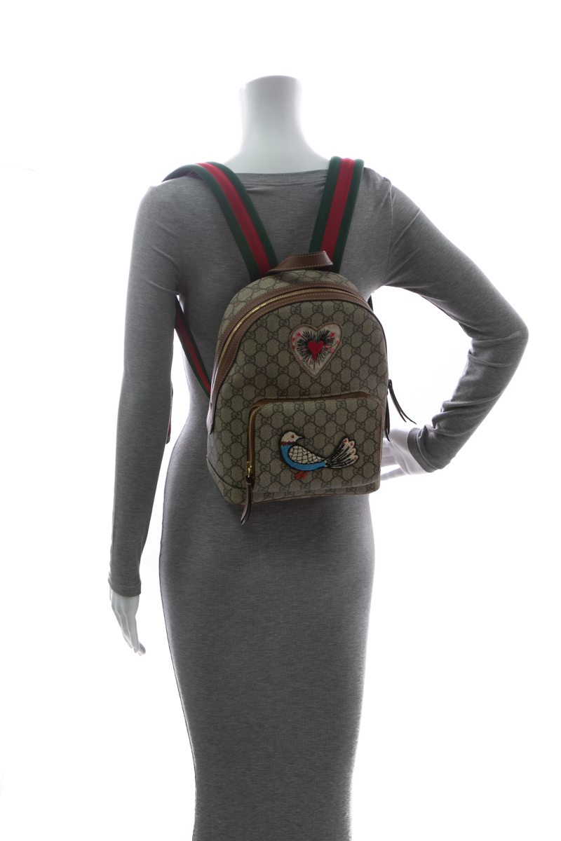 Gucci Embroidered Zip Backpack - Couture USA Gucci Embroidered Zip Backpack - Couture USA