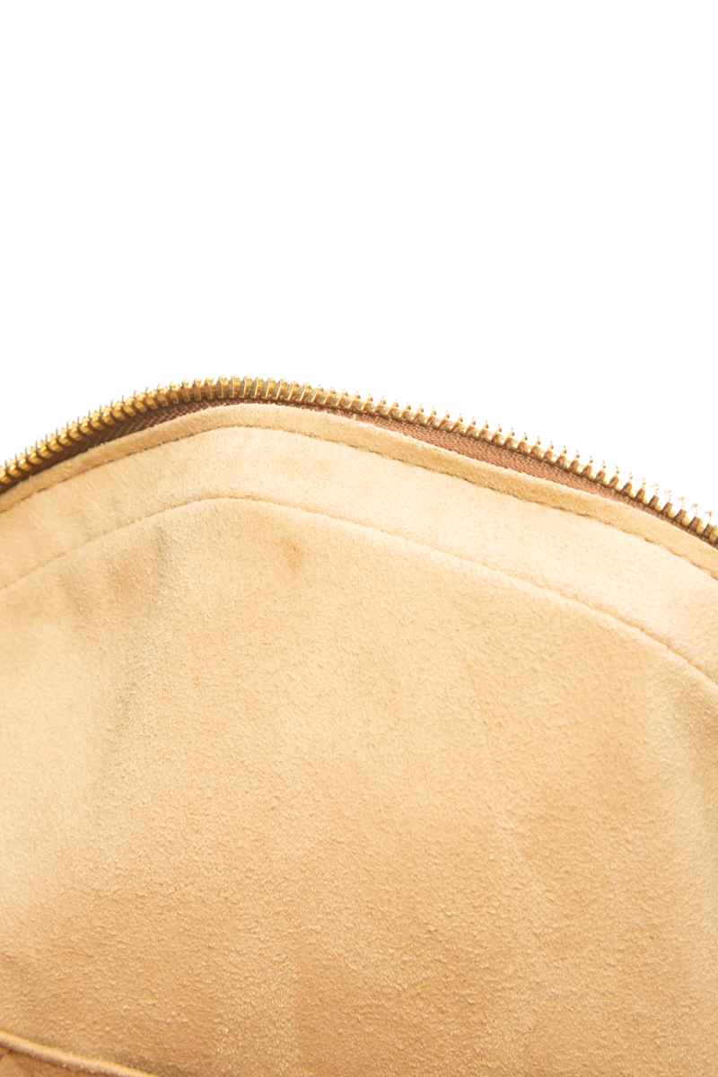 Embroidered Zip Backpack