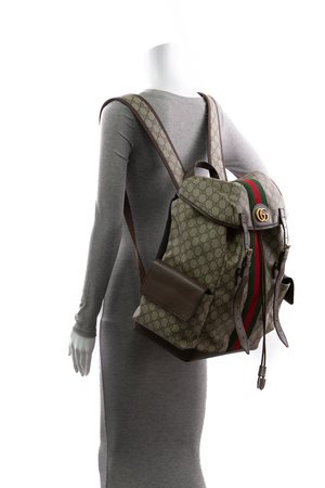 Ophidia GG Medium Web Backpack