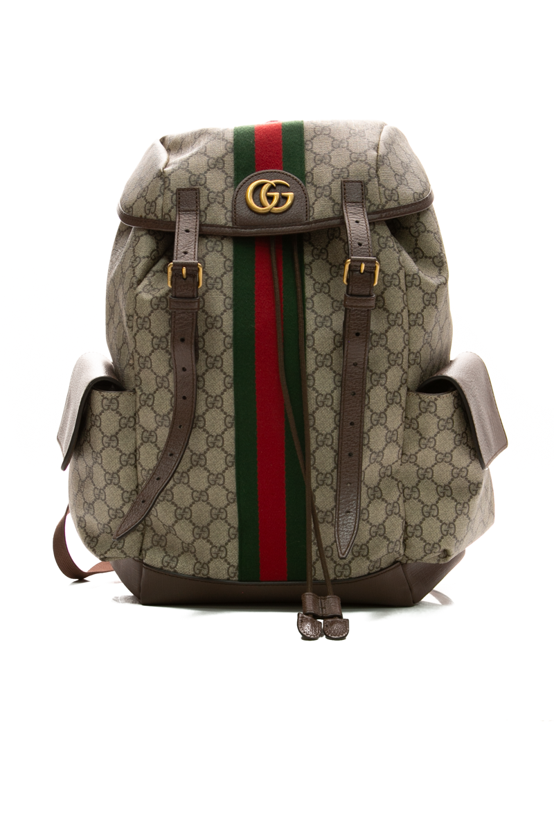 Gucci Ophidia GG Medium Web Backpack - Couture USA