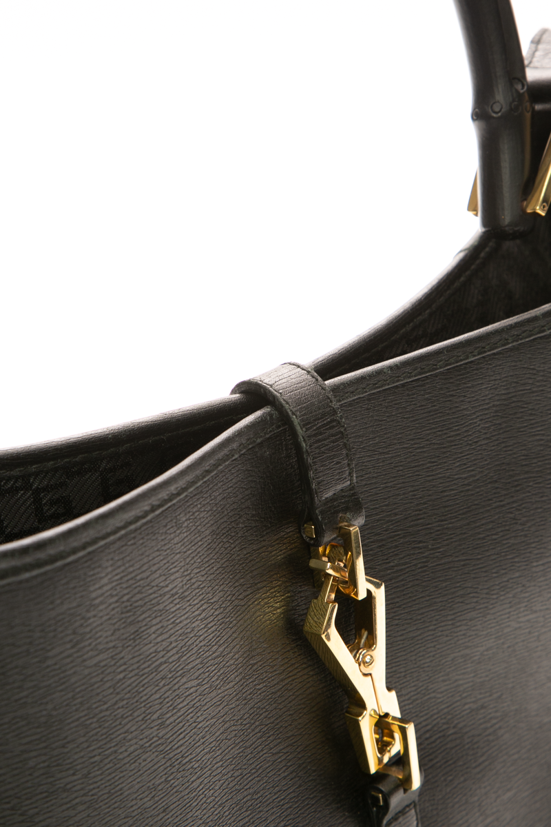 Vintage Bamboo Jackie Bag