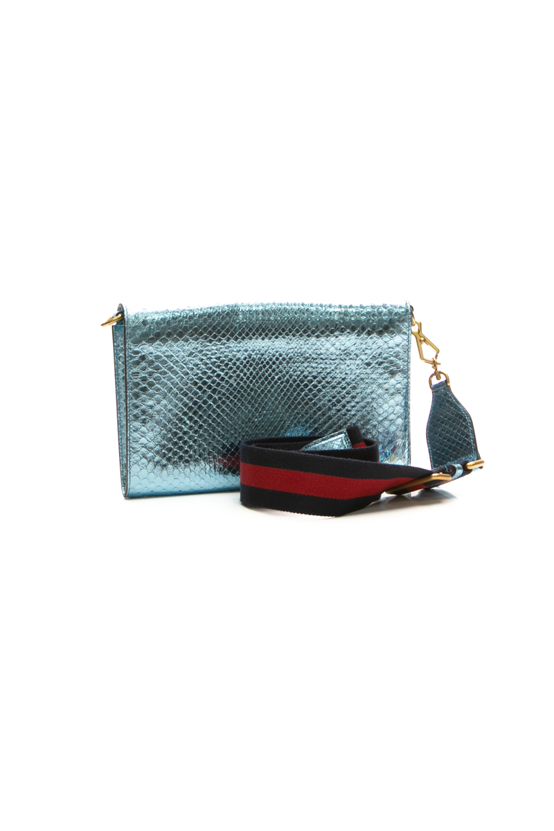 Snakeskin Horsebit 1955 Bag