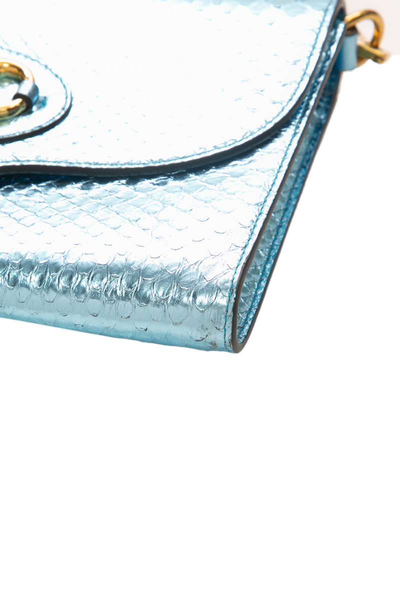 Snakeskin Horsebit 1955 Bag