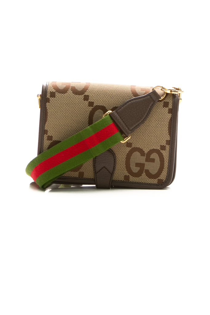 Gucci Buckle Mini Messenger Bag - Couture USA
